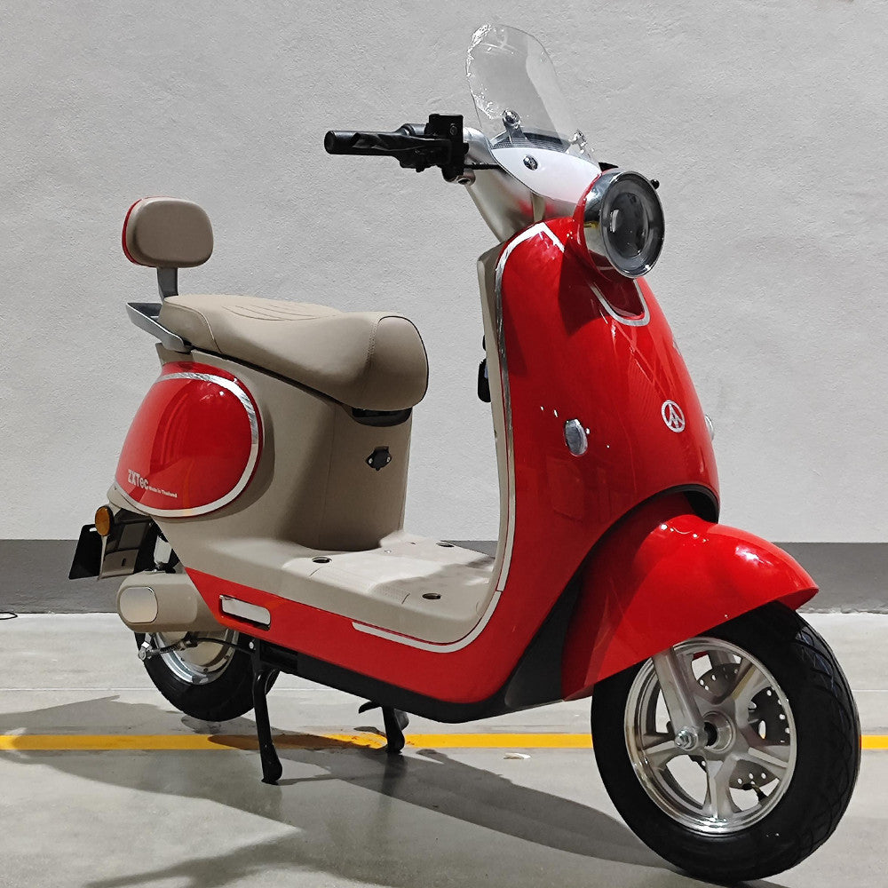 LEETA มอเตอร์ไซค์ไฟฟ้า1000W48V20AH รถมอเตอร์ไซต์ไฟฟ้า electric motorcycle รถไฟฟ้าผู้ใหญ่ สกูตเตอร์ ไฟฟ้า ล้ออลูมิเนียม