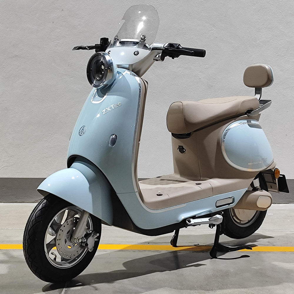 LEETA มอเตอร์ไซค์ไฟฟ้า1000W48V20AH รถมอเตอร์ไซต์ไฟฟ้า electric motorcycle รถไฟฟ้าผู้ใหญ่ สกูตเตอร์ ไฟฟ้า ล้ออลูมิเนียม