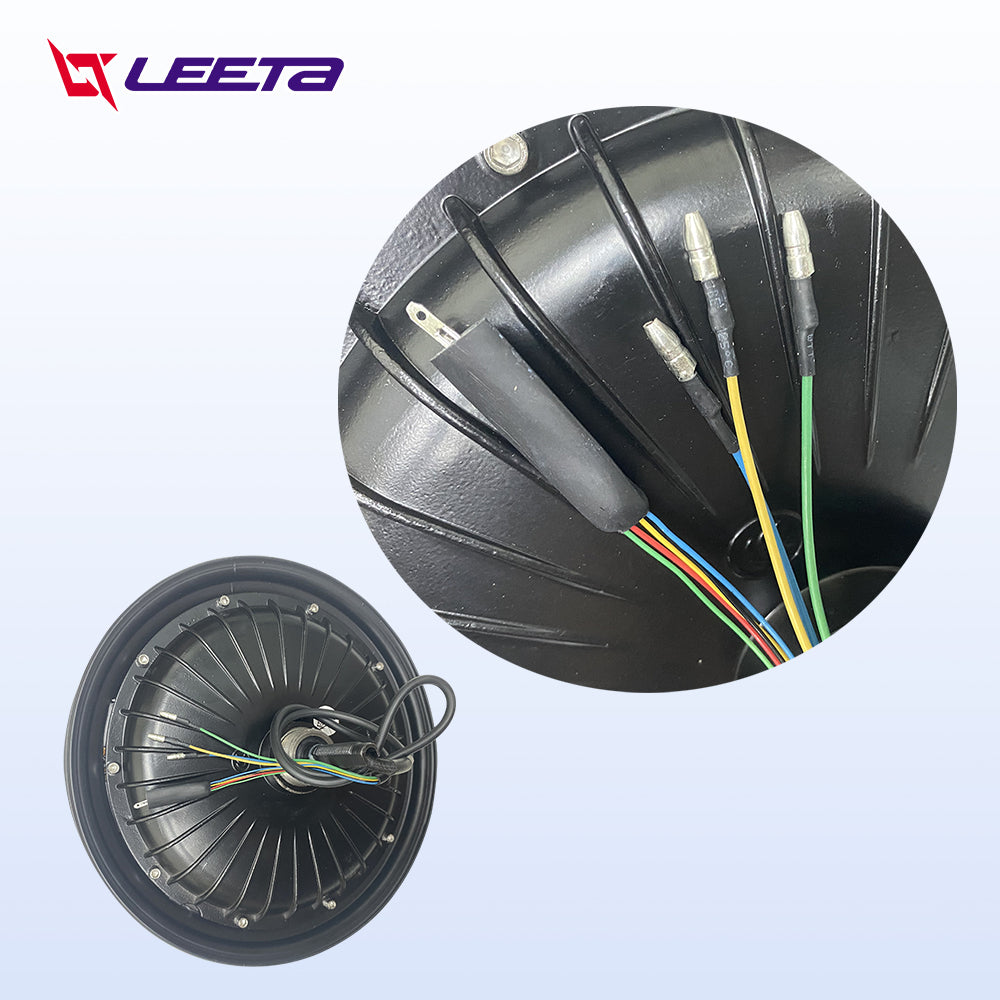 4.15】LEETA มอเตอร์ 500W จักรยานไฟฟ้า ชิ้นส่วนอะไหล่ สกูตเตอร์ไฟฟ้า สำหรับจักรยานไฟฟ้า14x2.5 นิ้ว ส่งจากประเทศไทย