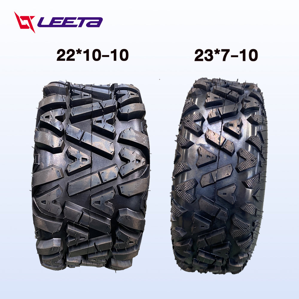 5.5】LEETA ยางเอทีวีขอบ10นิ้ว ยางหลังatv22x10-10 ยางหน้าเอทีวี 23x7-10 ยางนอกใช้กับรถatvผู้ใหญ่ tubeless tire ลายA