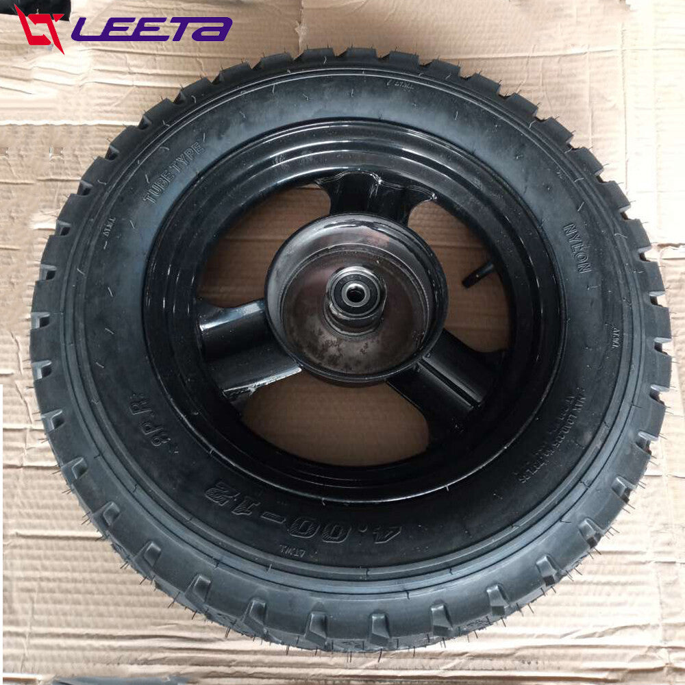3.15】LEETA POWER ล้อยางสามล้อ ยางหน้า เบอร์400-12 / 500-12 ล้อหน้า ชุดล้อ ล้อพร้อมยาง กะทะล้อพร้อมยาง ชุดล้อสามล้อ