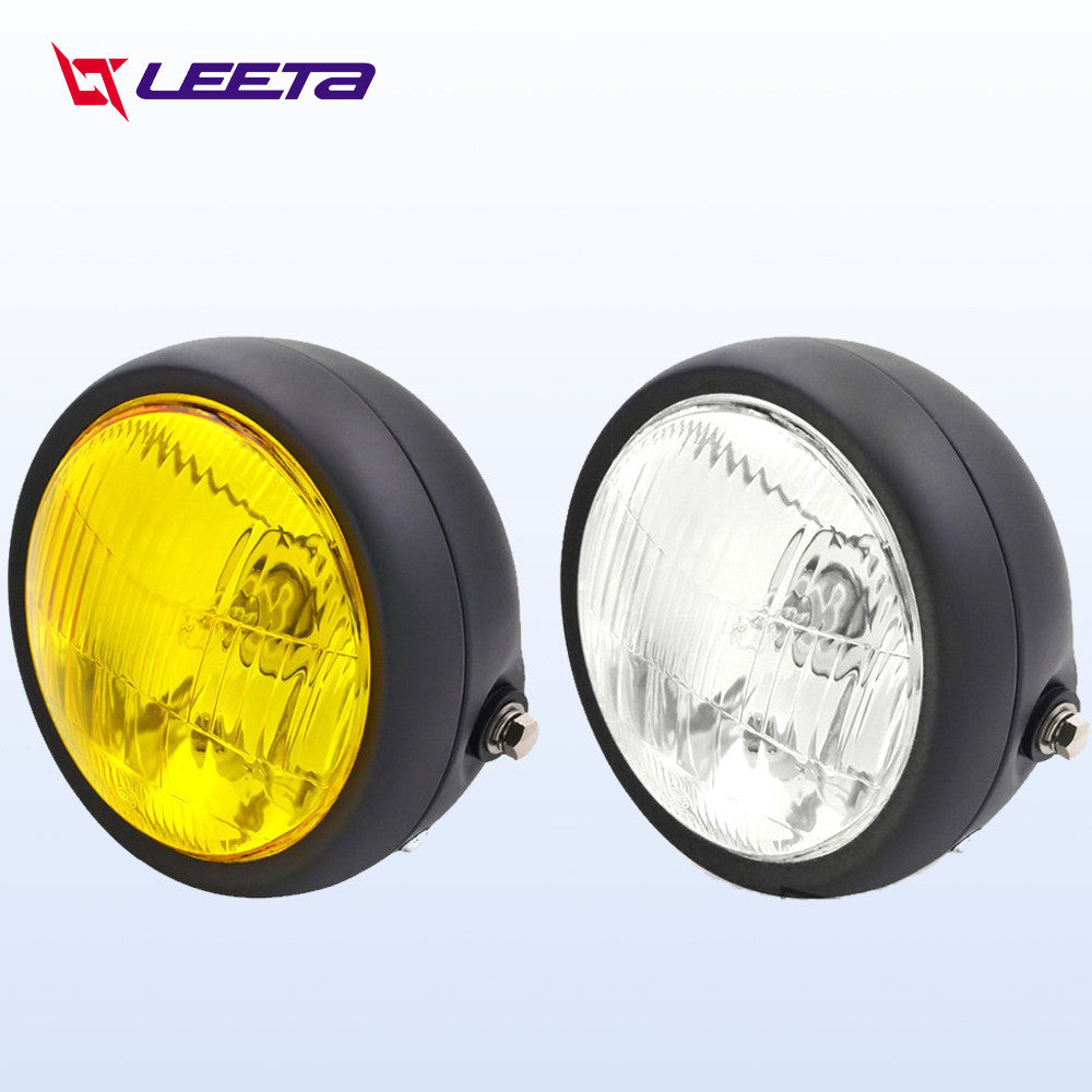 LEETA POWER ไฟหน้ามอเตอร์ไซค์ ชิ้นส่วนไฟหน้า ขายึดไฟหน้ารถจักรยานยนต์ ไฟหน้าเหมาะสำหรับ GN125 มอเตอร์ไซค์