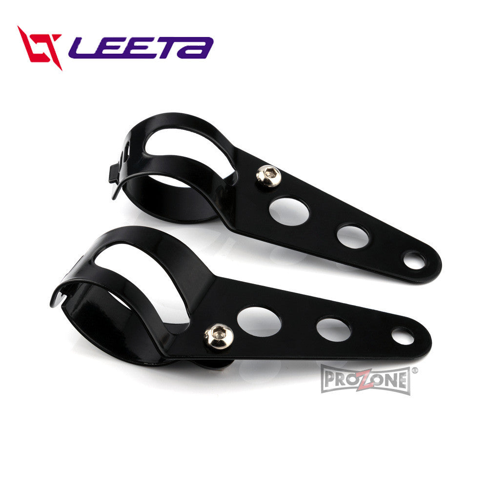 LEETA POWER หูจับไฟหน้า ยึดโช๊ค แผ่นเหล็กยึดไฟเลี้ยว ขาจับ ขายึดไฟตาแมว ขาจับไฟเลี้ยว หูจับไฟเลี้ยวหลัง