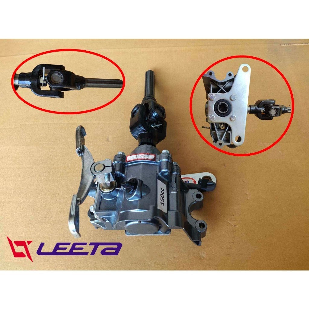 LEETA ชุดเกียร์ถอย3ล้อ 150cc 110cc ชุดเกียร์ฝาก เกียร์ฝากไม่มีสโลว เกียรฝากสามล้อ ใส่กับเครื่องสูบตั้ง ยอยเกียร์ฝาก