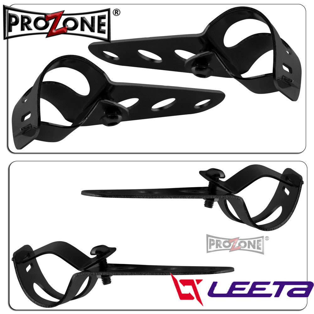 LEETA POWER หูจับไฟหน้า ยึดโช๊ค แผ่นเหล็กยึดไฟเลี้ยว ขาจับ ขายึดไฟตาแมว ขาจับไฟเลี้ยว หูจับไฟเลี้ยวหลัง