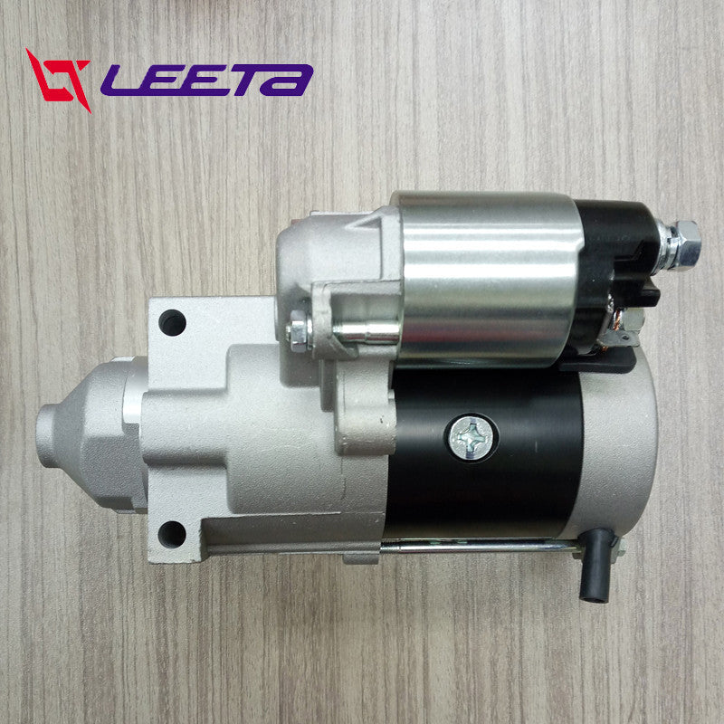 LEETA POWER ไดร์สตาร์ท 12V มอเตอร์สตาร์ท สำหรับ LIFAN เครื่องยนต์ เบนซิน 27แรงม้า รุ่น2V80F-2A