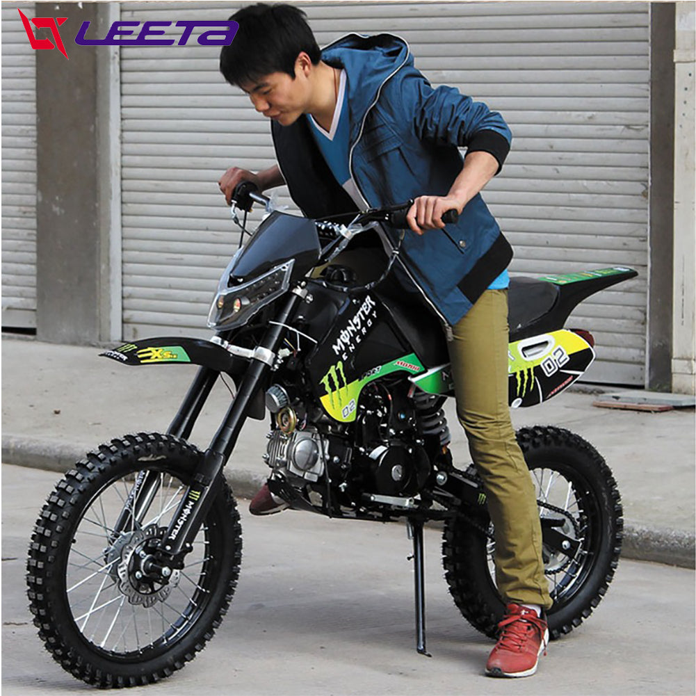 ส่วนลด2,000】LEETA วิบากผู้ใหญ่125cc รถมอเตอร์ไซค์ วิบากผู้ใหญ่ รถatvผู้ใหญ่ เครื่องยนต์สี่จังหวะ รถวิบาก ไฟหน้าLEDมอเตอ