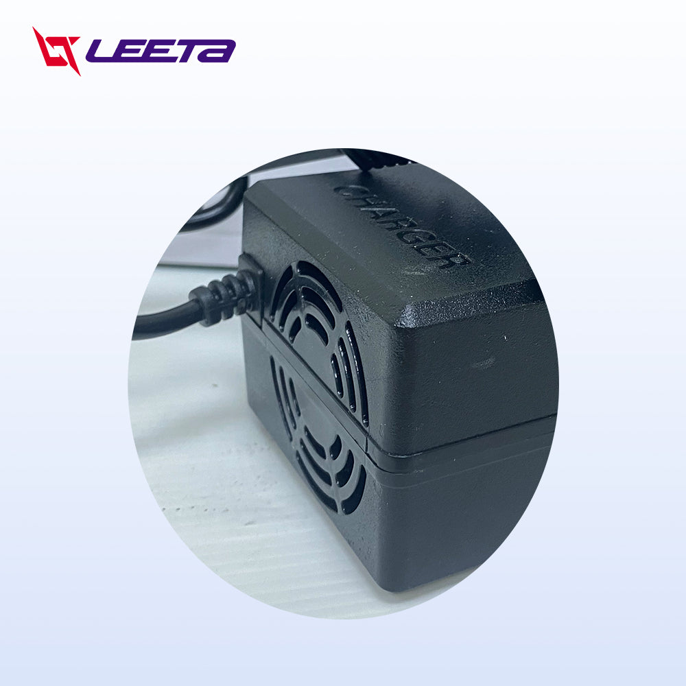 LEETA POWER สายชาร์จ 48V20AH 48V12AH 60V20AH 72V20AH สำหรับ รถไฟฟ้าผู้ใหญ่ 3 ล้อ อะไหล่ จักรยานไฟฟ้า ส่งจากประเทศไทย