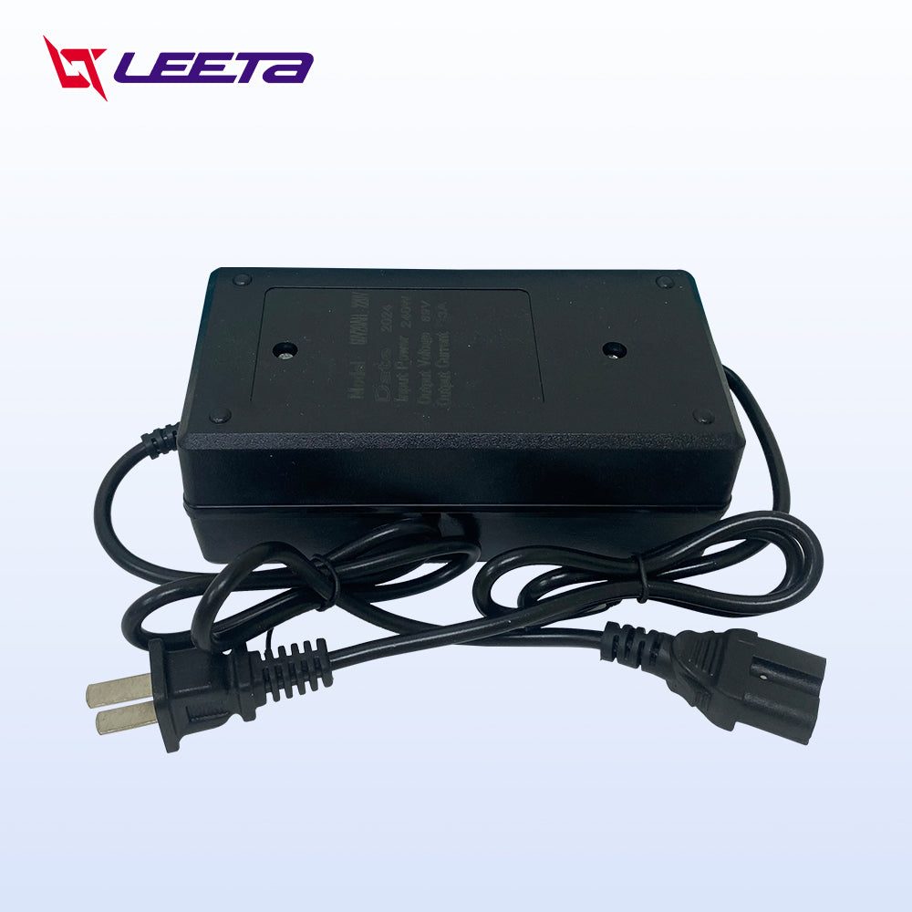 LEETA POWER สายชาร์จ 48V20AH 48V12AH 60V20AH 72V20AH สำหรับ รถไฟฟ้าผู้ใหญ่ 3 ล้อ อะไหล่ จักรยานไฟฟ้า ส่งจากประเทศไทย